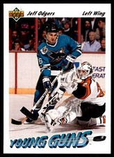 1991-92 Upper Deck Jeff Odgers San Jose Sharks #597