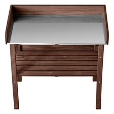 Uimoso Pflanztisch Gärtnertisch Gartenarbeitstisch Blumentisch 780x380x820mm