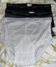 Lot Of 3 3 Jockey VTG Briefs Underwear Size 42