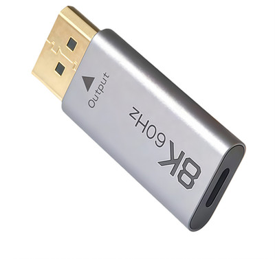 USB Type-C to DisplayPort 1.4 Adapter 8K 60Hz DP Male Converter for Laptop Phone