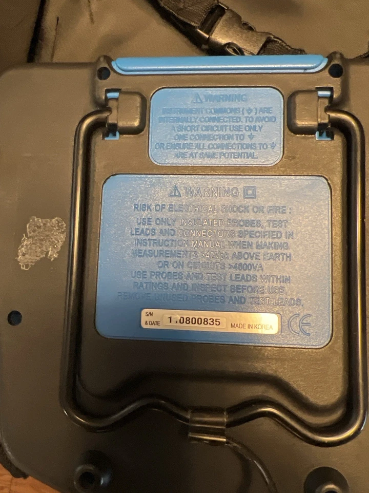 OTC 3857 Automotive Diagnostic Oscilloscope 2-Channel Scope w/Case Tested - Image 3 of 4