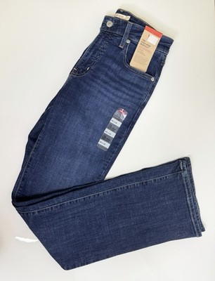 Levi's 725 High-Rise Bootcut Jeans Woman s Size 29 x 32 Eternal Indigo Dark Blue