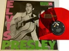 ELVIS PRESLEY 1st Lp Red Vinyl SEALED Rca Victor Mono Lp MINT .