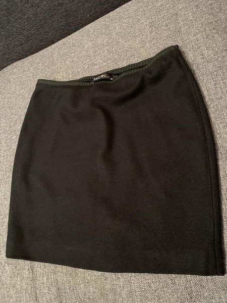Women Marc Cain Skirt Black Cashmere 36 / S / 44