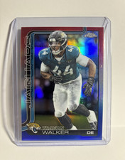 2025 Topps Chrome Travon Walker Parallel #141 Jacksonville Jaguars NFL