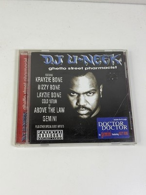 DJ U-Neek Ghetto Street Pharmacist Cd Explicit Lyrics Rap Album RARE SEE