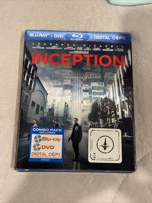 Inception (Blu-ray/DVD, 2010, 2-Disc Set)