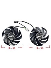 Graphics Card Fan PLD09210S12HH For MSI RTX4060ti VENTUS 2X BLACK