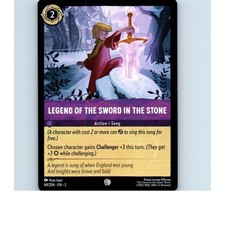 Legend of the sword in the stone 64/204 Disney Lorcana Trading Card
