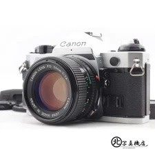 [MINT] Canon AE-1 Program Silver 35mm film Camera NFD 50mm f1.4 Lens JAPAN