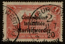 Germany Marienwerder Mi26II Plebiscite Prussia Poland 93094