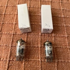 6DJ8 ECC88 Amperex Bugle Boy Holland Pair Hickok Tested