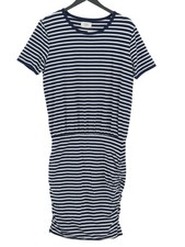 Hush T-Shirt Midi Dress M in Blue