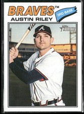 2026 Topps Heritage #271 Austin Riley Atlanta Braves