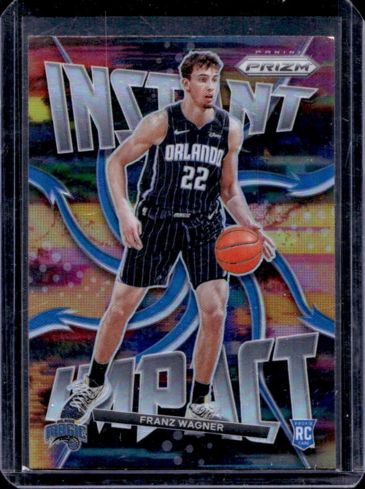 2021-22 Prizm Franz Wagner Instant Impact RC Prizm Silver #13 Magic