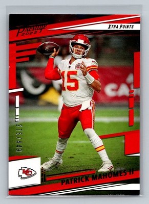 2022 Panini Prestige #141 Patrick Mahomes II Xtra Points Red #/449