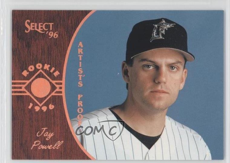 1996 Select Rookie Artist's Proof Jay Powell #186 0a7