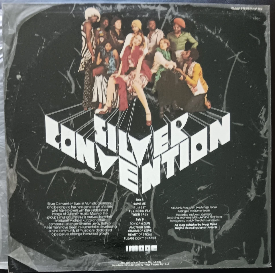 Silver Convention – Save Me - 1975 LP record near mint, cover G+ - Image 2 of 3