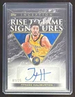 2025-26 Topps Inception Tyrese Haliburton Rise to Fame Signatures Auto Blue #/25