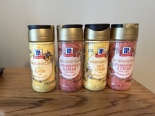 2 of each McCormick Bridgerton Strawberry  Cream Finishing Sugar Sweet Lemon