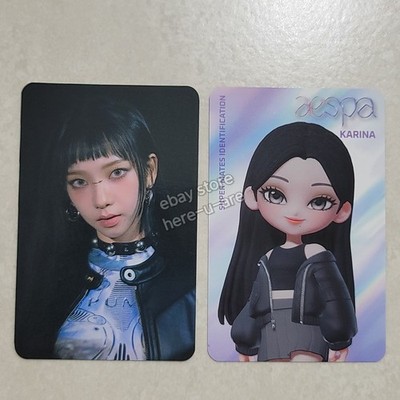 aespa Karina Super mates Armageddon Photocard avatar Photo card