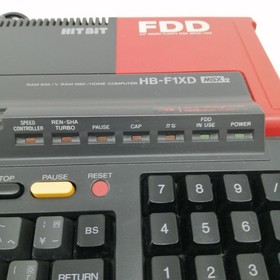 Sony HB-F1XD MSX2 Personal Computer 3.5" FDD MSX-MUSIC Vintage Retro 80s Junk