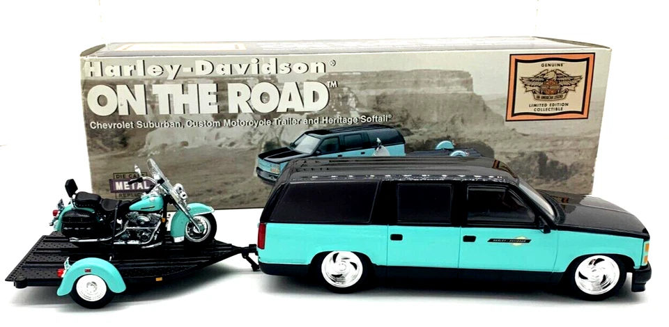 1998 Brookfield Collectors Guild HARLEY-Davidson On The Road Scale 1:25 - Image 4 of 4