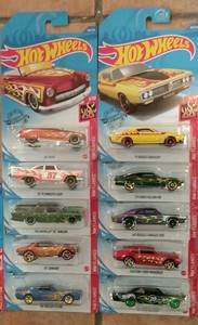 Hot Wheels 2020 HW Flames set of 10 