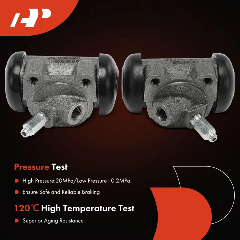 Cilindro de rueda de freno de tambor delantero derecho y derecho A-Premium para Cadillac Calais 1965-1968 Foto 4 de 4