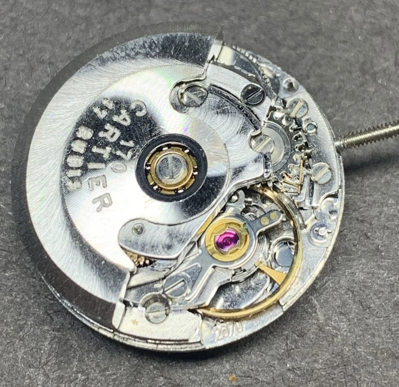 Cartier — Genuine Cartier 170 ETA 2670 Automatic Movement. Working