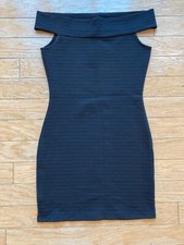 Mango little black cocktail dress for women, size 4 Small, bodycon sexy