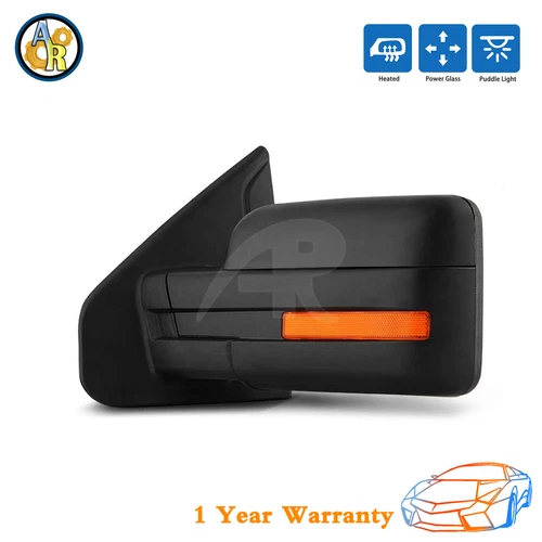 ★Left Mirror Power Heated Turn Signal For 2009 2010 2011 Ford F150 V6 V8