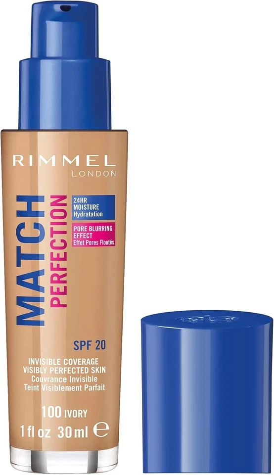 Luxurious Match Perfection Foundation 30ml - Lightweight, SPF 20, Natural Look - Image 3 of 4