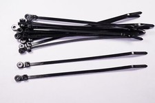 Lot of 14 PLC2S-S6-CO Panduit Locking Clamp Tie PLC Series Nylon Black NOS