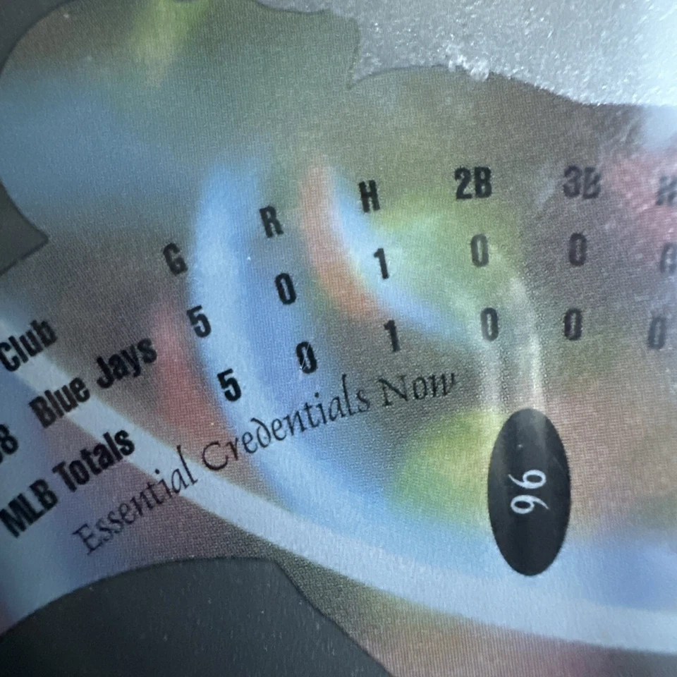 1999 Skybox E X Century Essential Credentials Now /96 Kevin Witt 🔥HTF!🔥 - Image 4 of 4