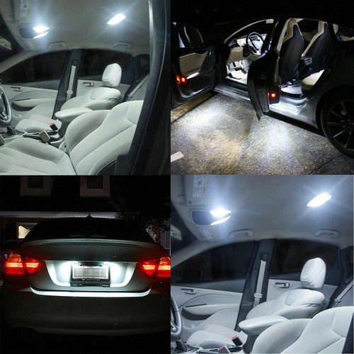 10x Super Bright BA9S T4W T11 LED CanBus Interior Map Dome Light Bulbs 1815 1895 - Picture 3 of 14