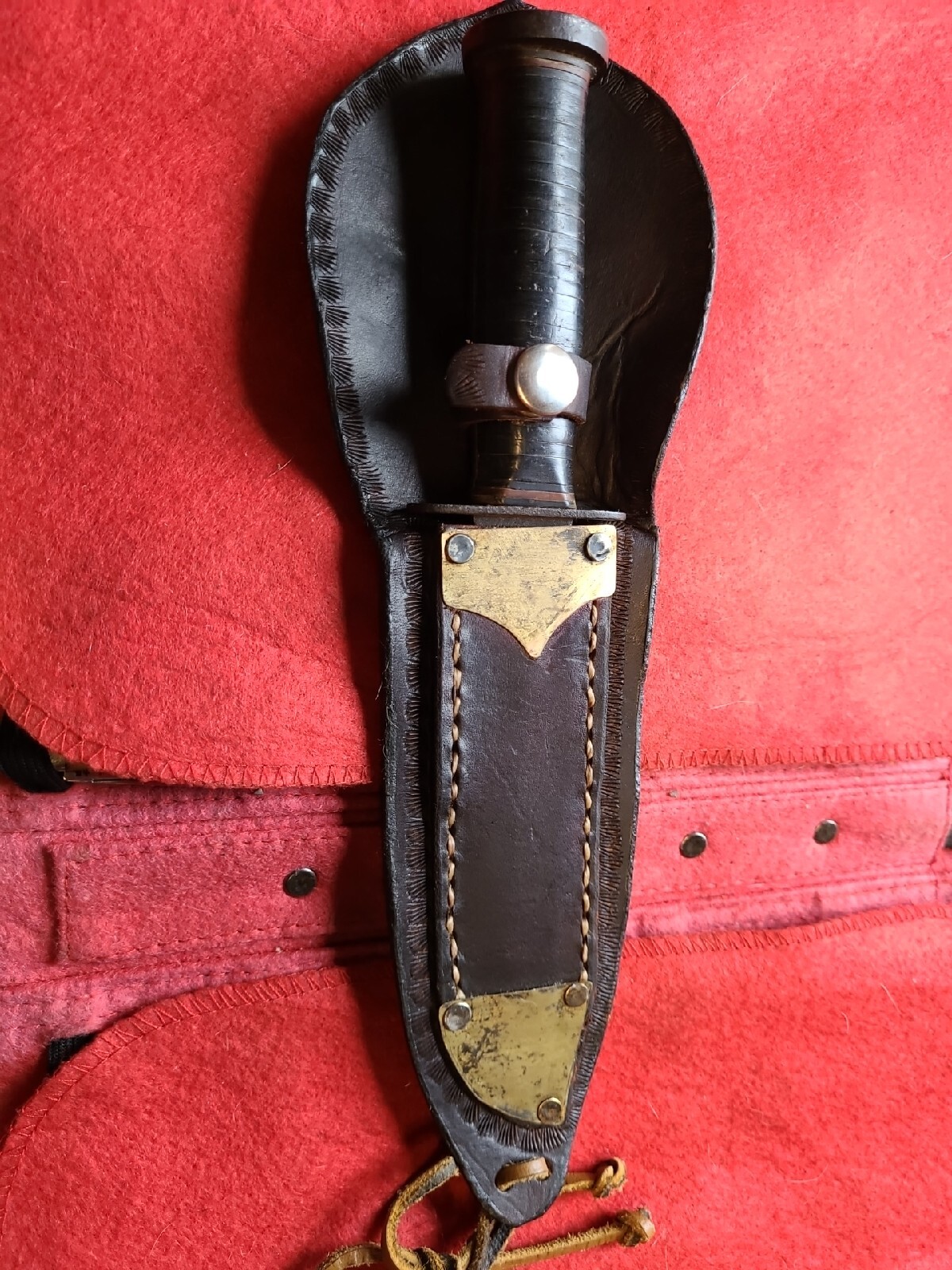 Vtg Western Shark Knife US WWII USGI trench Combat Utility fighter G46 USMC Kaba