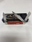 CASE XX # 10762 DARK RED BONE SMOOTH MEDIUM STOCKMAN SS PINCHED BOLSTERS  — photo 1