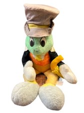 Disney Jiminy Cricket 24" Plush Vintage 70s Pinocchio FLAWS CA Stuffed Toys Tag