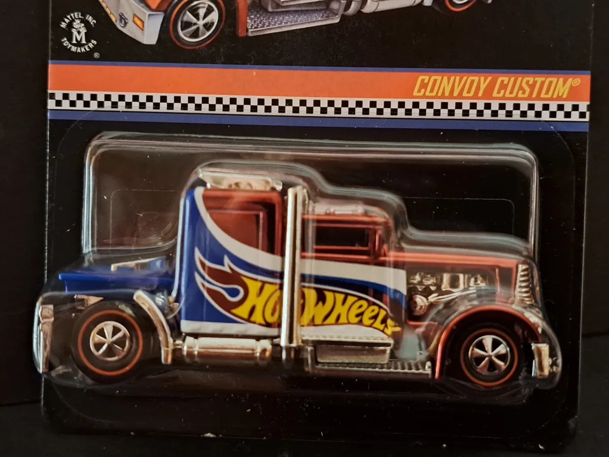 2012 HOT WHEELS RED LINE CLUB CONVOY CUSTOM PACKAGED IN PROTECTIVE PACK