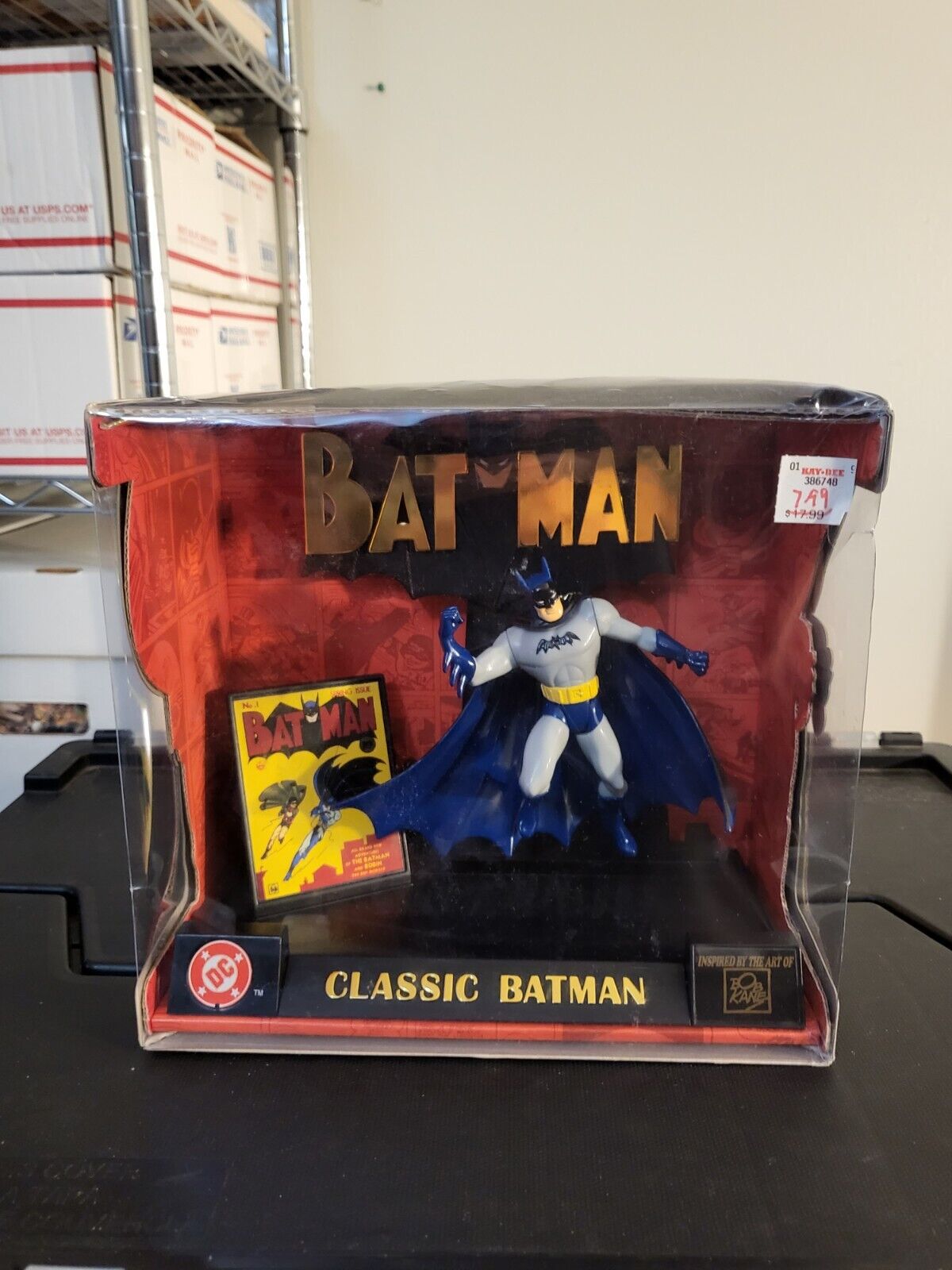Classic Batman Edition #2 Bob Kane DC Statue Kenner 1998 New in Box