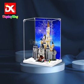 Display King-Display case with screw for Lego The Disney Castle 71040 (US STOCK)