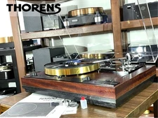 THORENS TD520SUPER RECORD PLAYER WITH SME 3012-R, GUNMETAL CONSTRUCTION