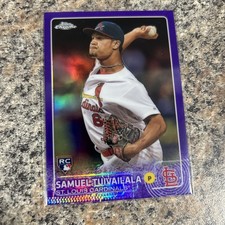 Samuel Tuivailala 2015 Topps Chrome Purple Refractor #/250 #174 Cardinals RC