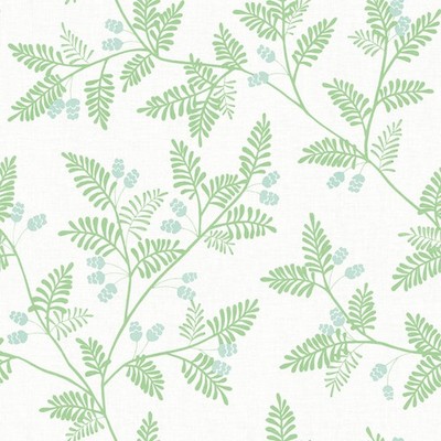 FD26600_Georgia Delicate trailing fern Light Green Fine Decor Wallpaper