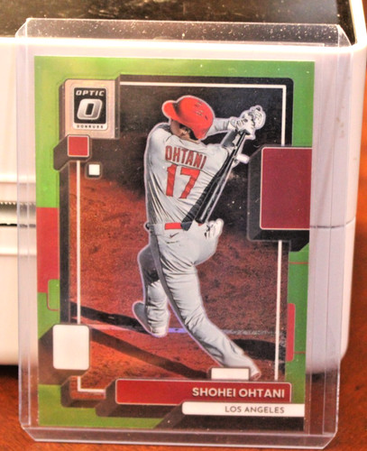 2022 Panini Donruss Optic Baseball - Shohei Ohtani #141 Lime Green