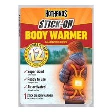 15 Pks HotHands Stick-On Super Sized Body Warmers, 12 Hrs of Heat Exp 05/28