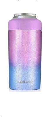 Frost Buddy Universal Can Cooler 10 in 1 - Stainless Steel, 12 oz & 16 oz