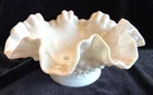 Fenton Milk Glass Epergne - Vintage - Beautiful Condition !!