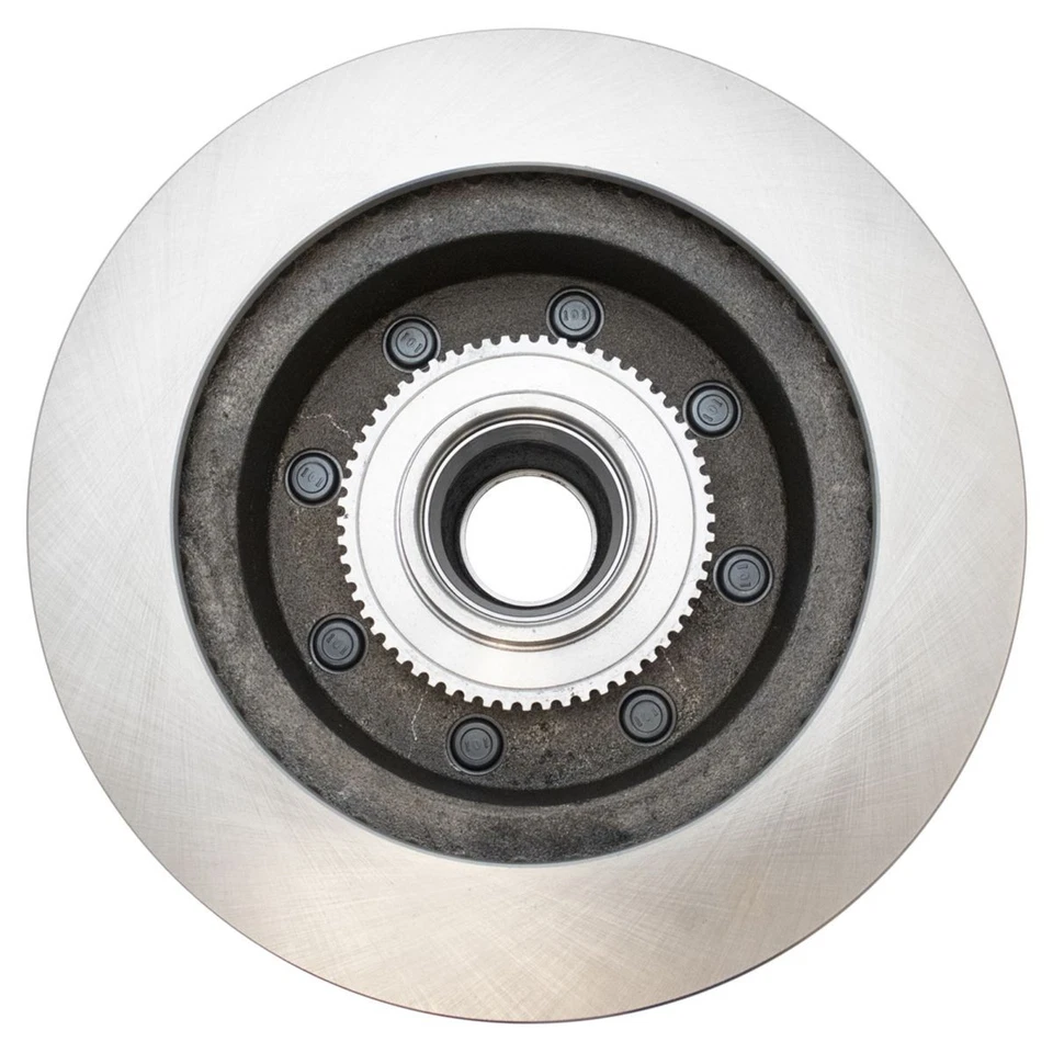 Kit de par de pastillas de freno delanteras y rotor ABS Premium para Ford Van Econoline Foto 2 de 4